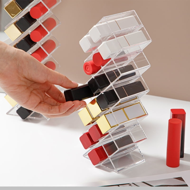 Cosmetic Display Organizers for Small Spaces Multiple Layer Desktop Shelf Skincare Beauty Product Storage - Image 3