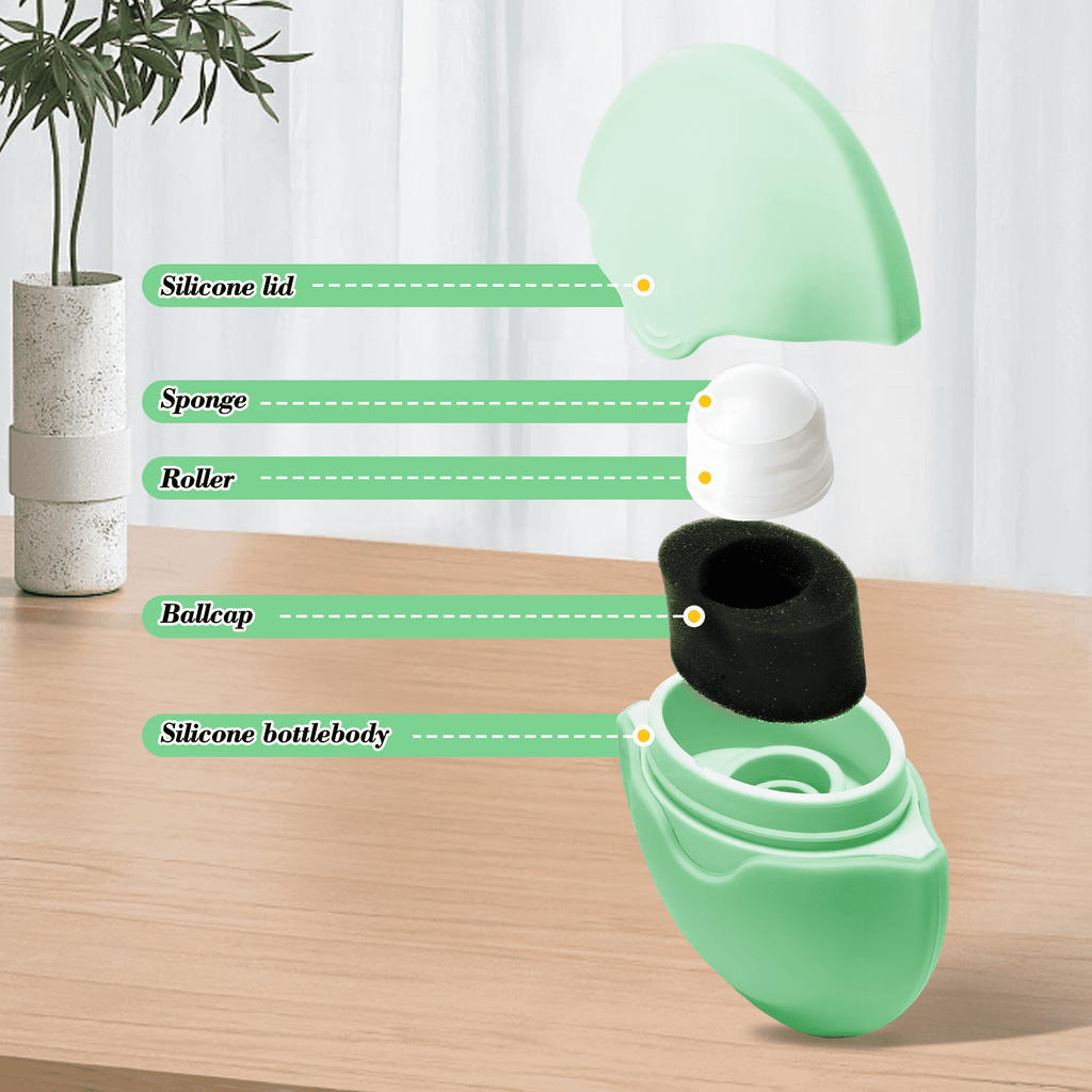 Roll on Sponge , Suncream & Lotion, Sun Screen Applicator for Kids, Adults & Families, Perfect Size for Travel - Image 5