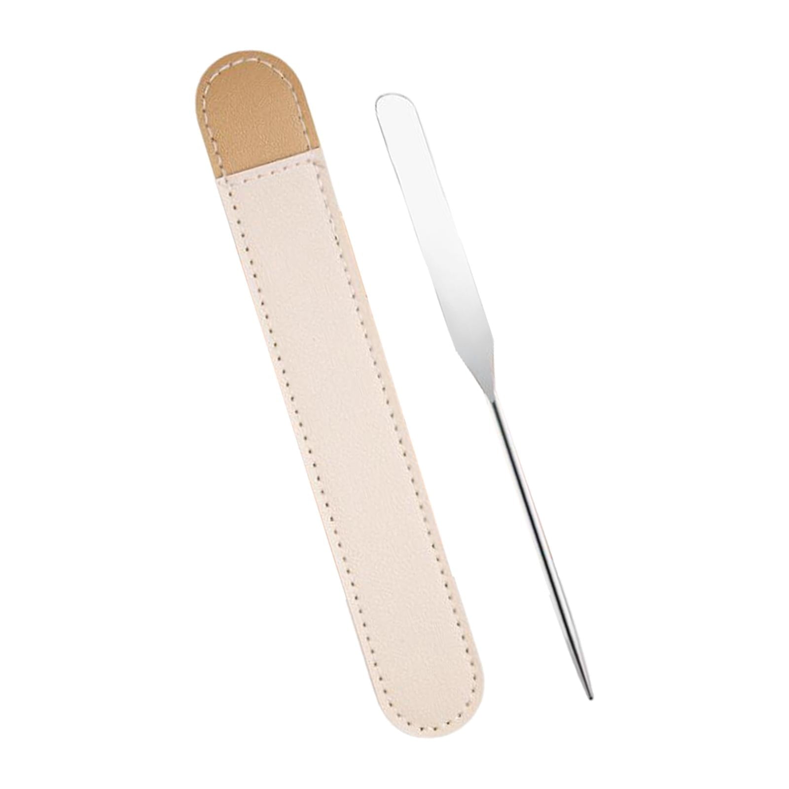 2xDouble Sided Makeup Spatula Professional for Cream Skincare Products Artist 2 Pcs - Image 6