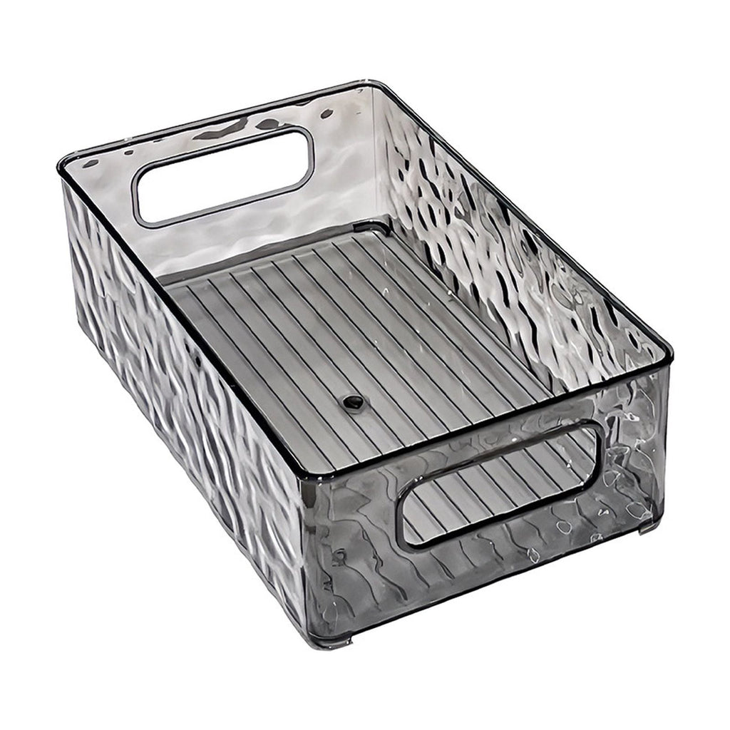 Desktop Storage box, transparent cosmetic storage, skin care dressing table storage box, Stackable Bathroom Organizer... - Image 2