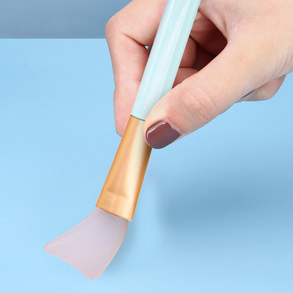 Soft Silicone Facial Brush Applicator for Mud Beauty Tools Gentle Cleansing Exfoliating Massage - Image 4