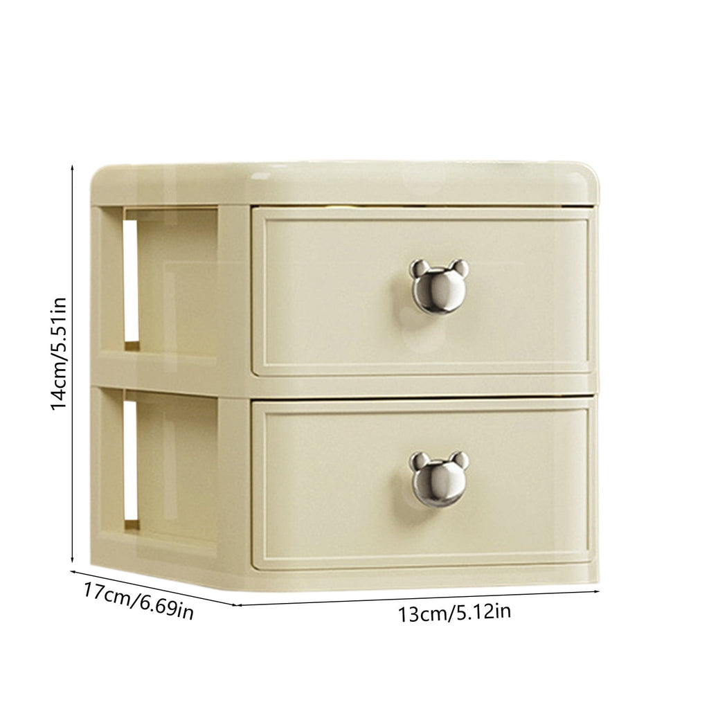 Cebalnir Makeup Organizer Skincares Cosmetic Organizer Vanity Organizer Dresser Bathroom Counter Organizer Drawer Storage Box - Image 3
