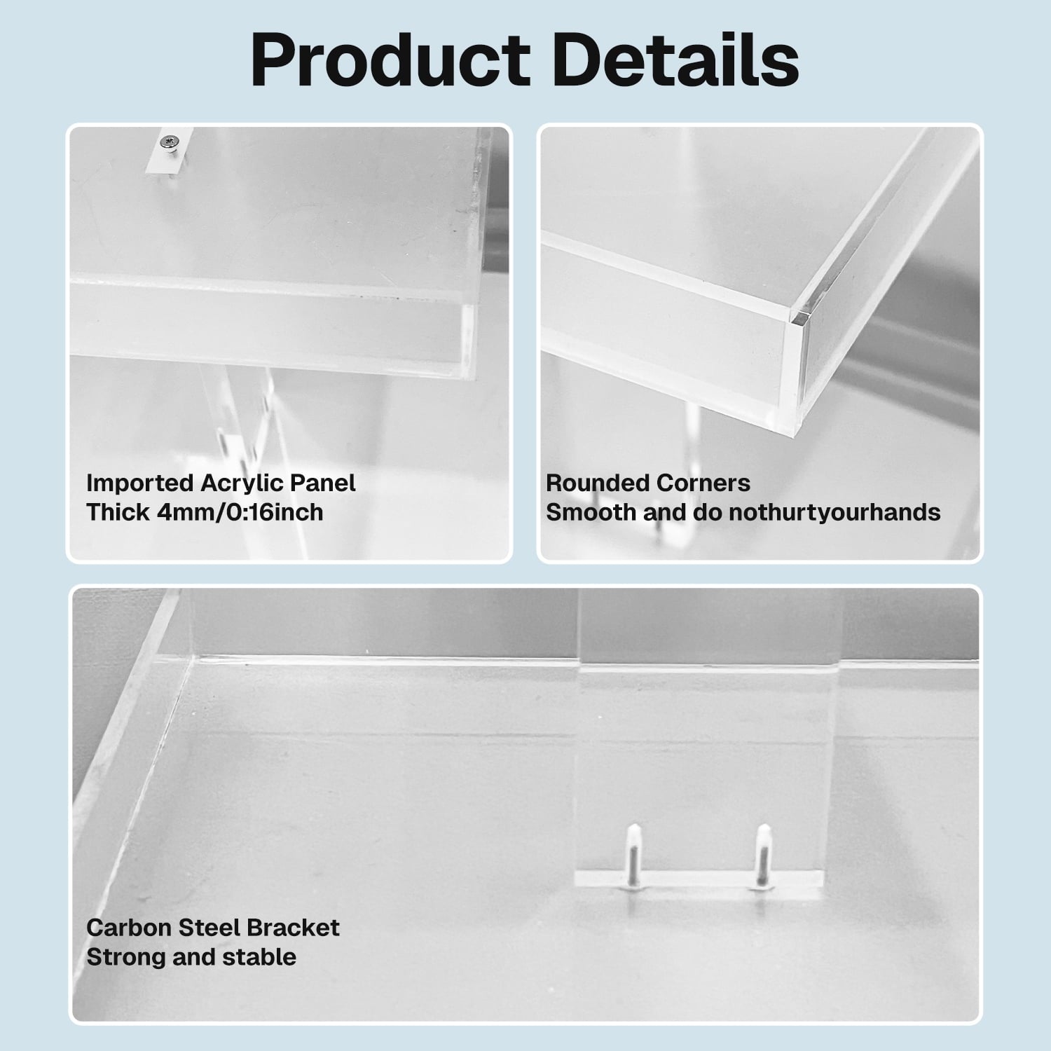 Behome Makeup Organizer, 2-Tier Acrylic Perfume Organizer, Cologne Organizer for Men, Versatile Display Stand Shelf for Fragrance, Skincare, - Image 3