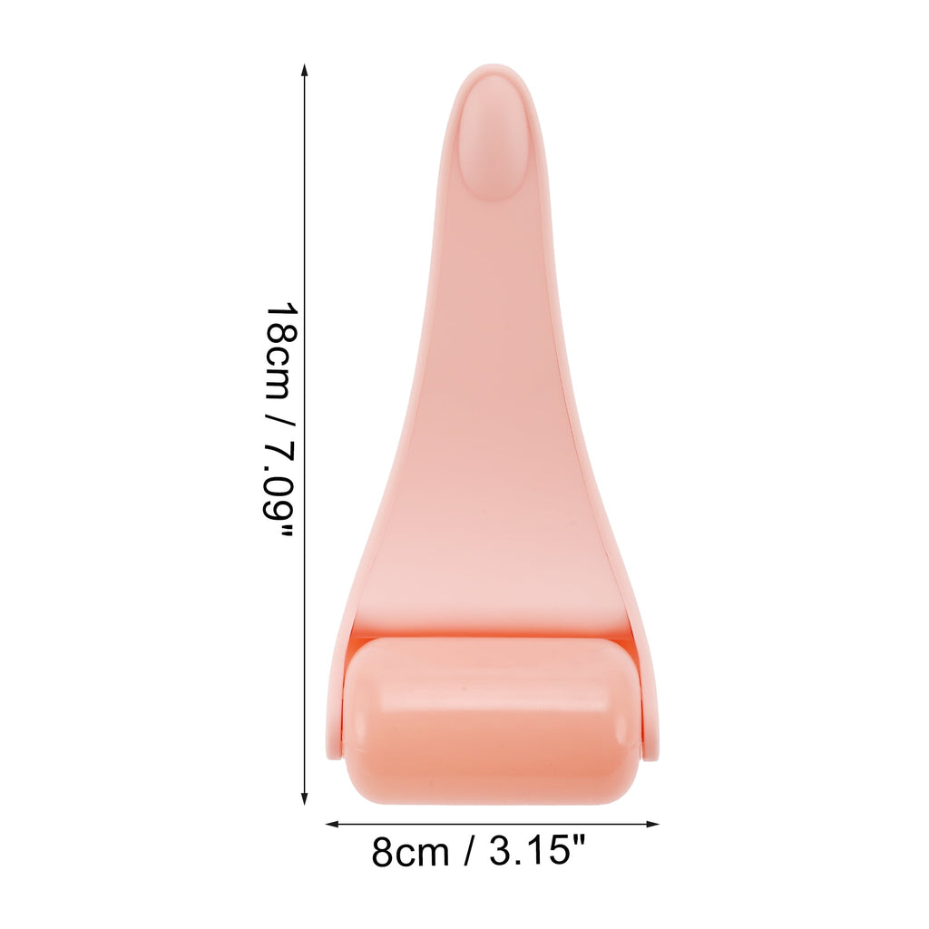 1 Pc Durable Ice Facial Roller for Beauty Parlor Travel Bathing Pink PP - Image 2