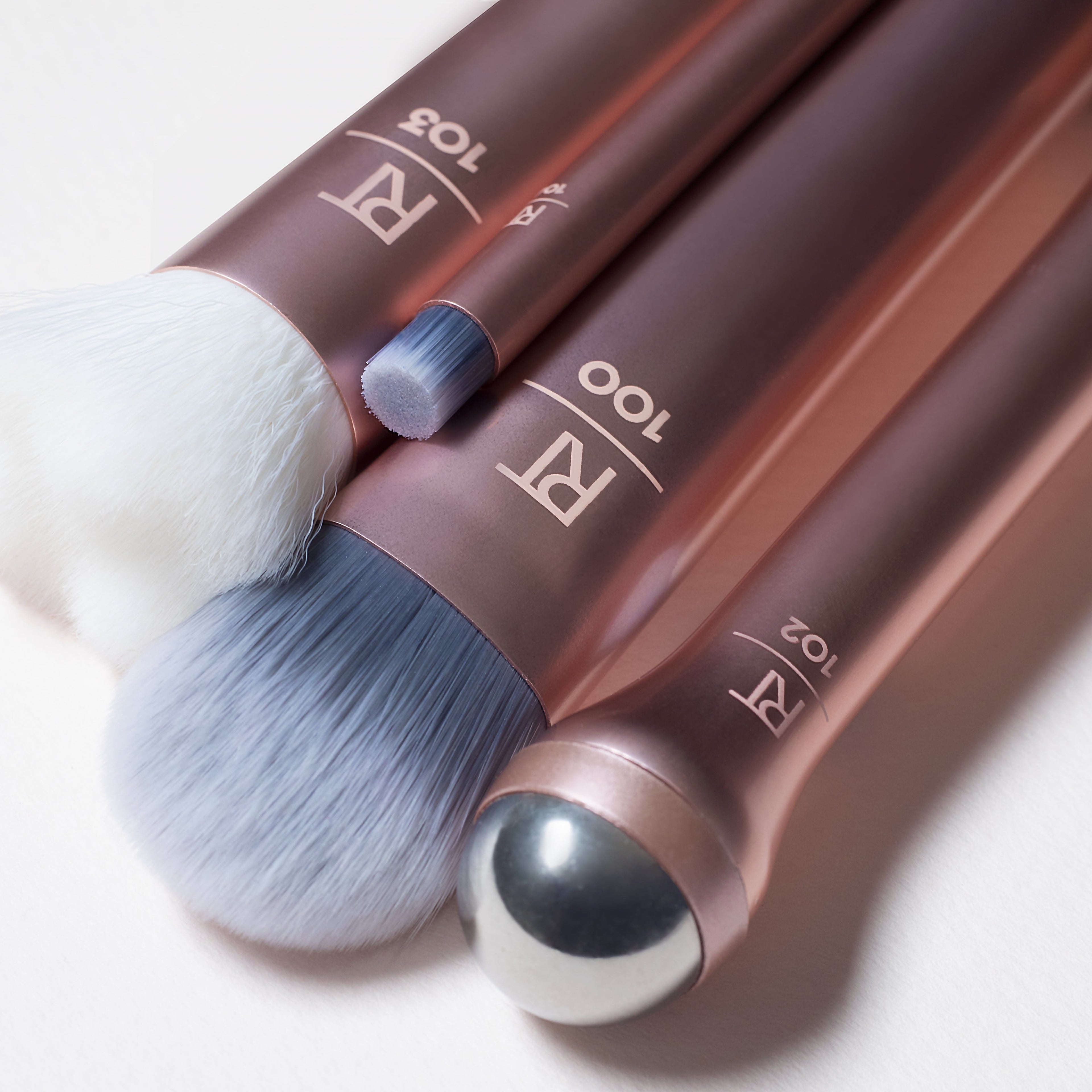 Skincare Prep & Prime Makeup Brush Set, 4 Piece - Image 3