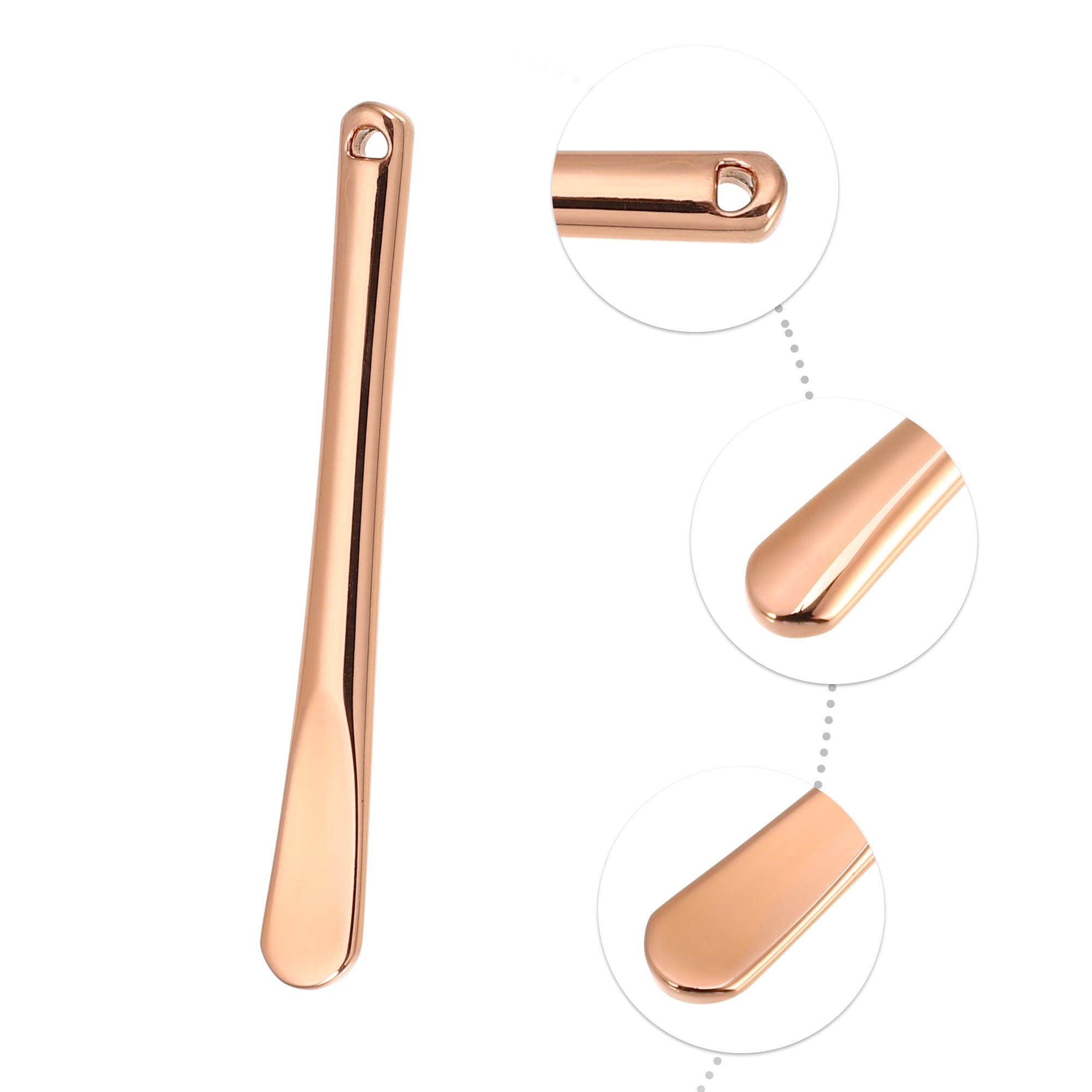 4pcs Makeup Spatula Mini Spoon for Facial Cosmetic 2.32" x 0.30" - Image 3