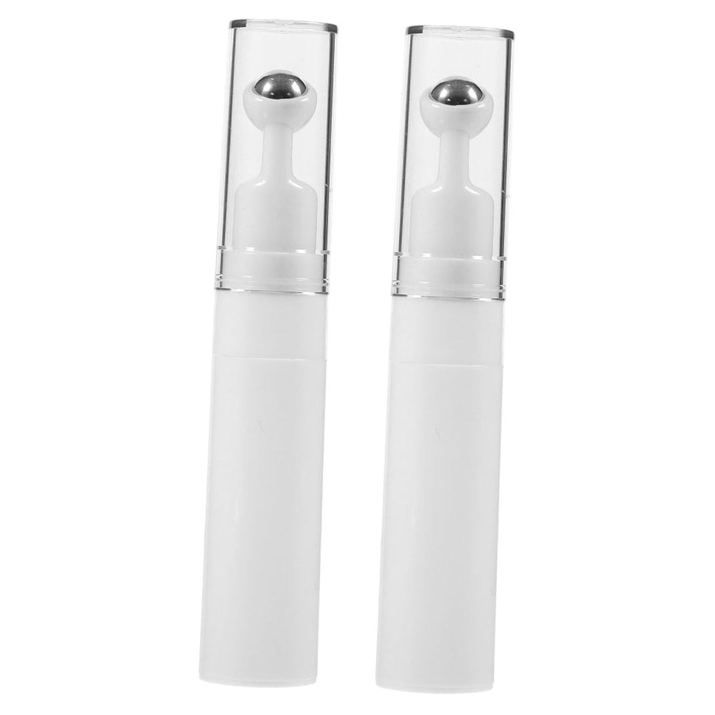 2Pcs Skincare Applicator Eye Cream Bottle Roller Acrylic .11X0.67X0.67in Ball Design - Image 5