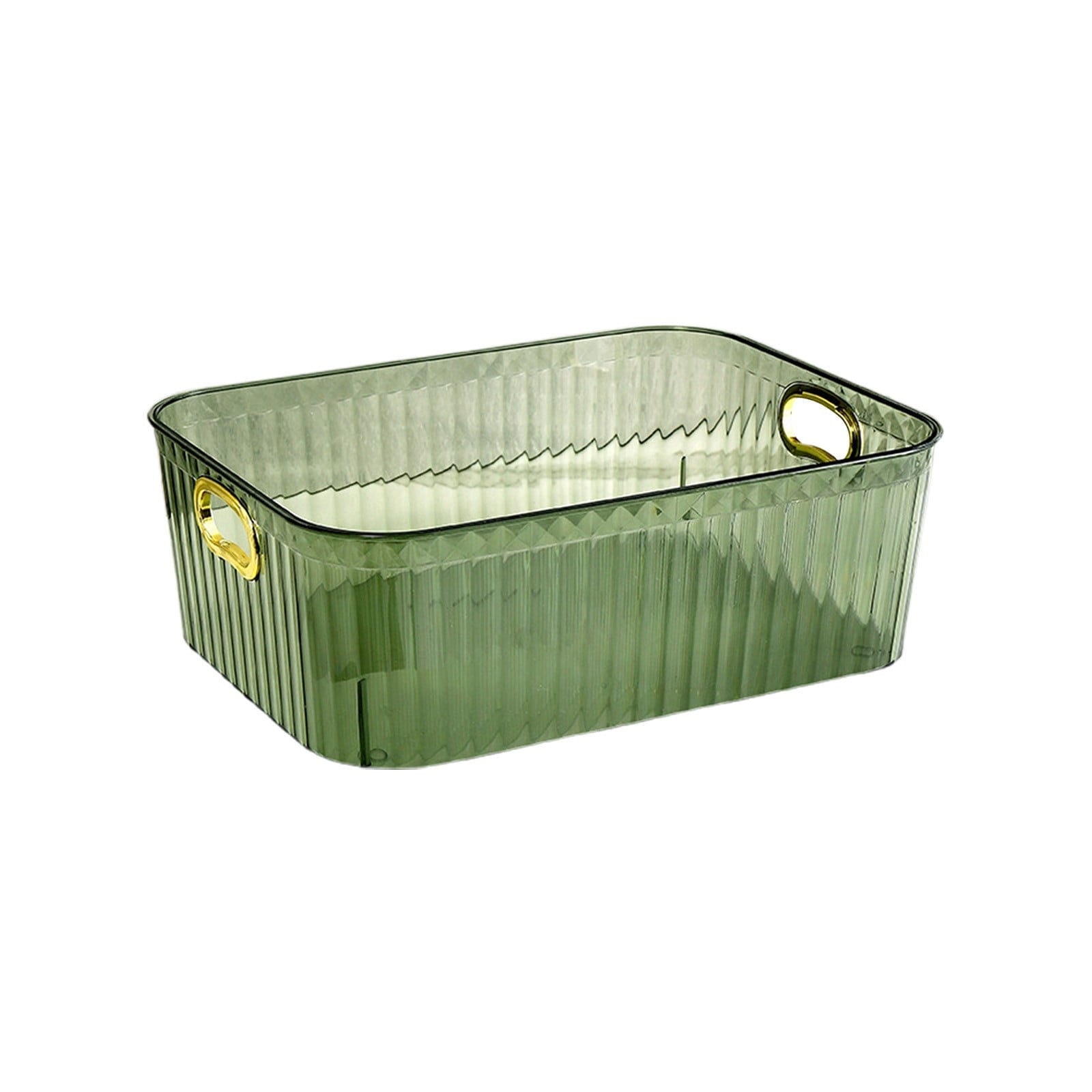 Transparent Makeup Organizer ,Cosmetics and Skincare Countertop Storage Shelf,Sundry Snacks Storage Basket, Counterto... - Image 2