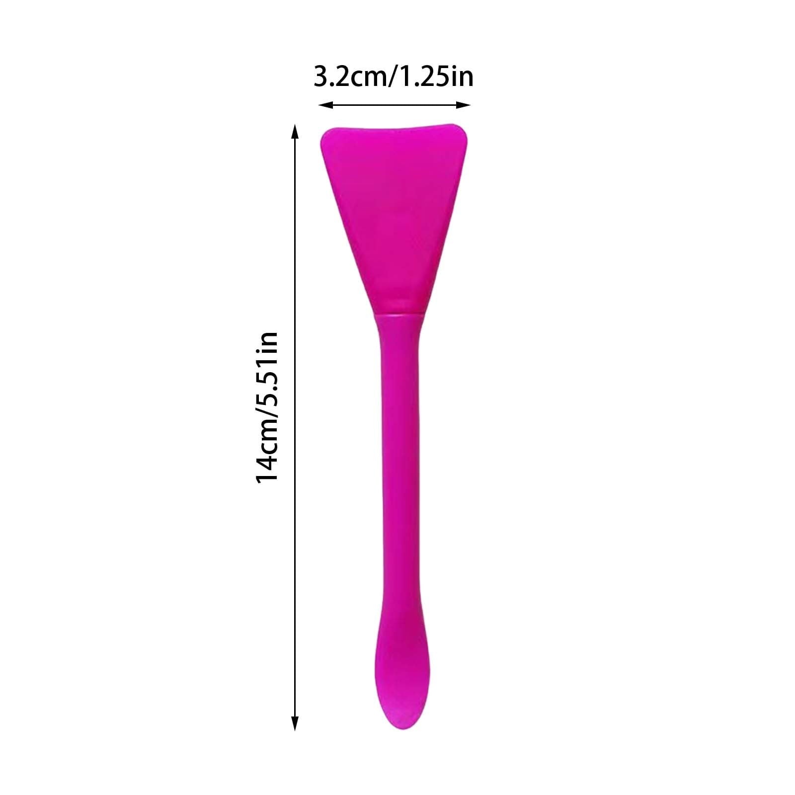 Momihoom Mask Applicator Silicone Face Brush Face Mud Cream,Clay Mask,Modeling Mask Brushes Mud Mixing Spatula Double... - Image 5