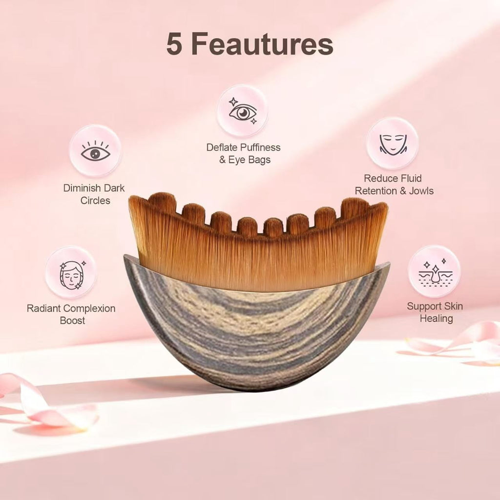Lymphatic contour brush, designed ergonomically for lymphatic drainage - Image 3