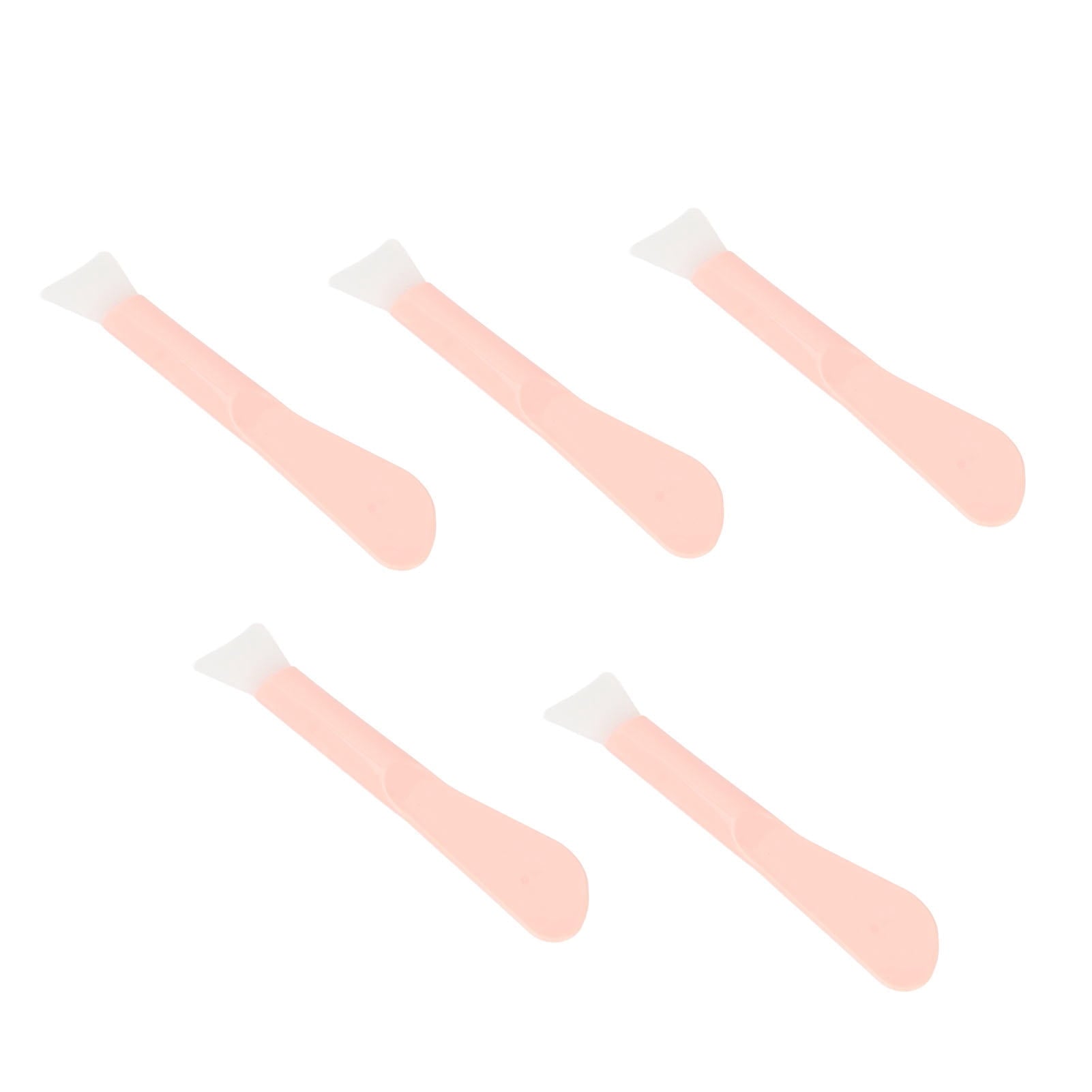 5Pack DualHead Silicone Mask Brush Ergonomic, SkinFriendly, Washable, Portable Facial & Body Makeup Applicator - Image 2