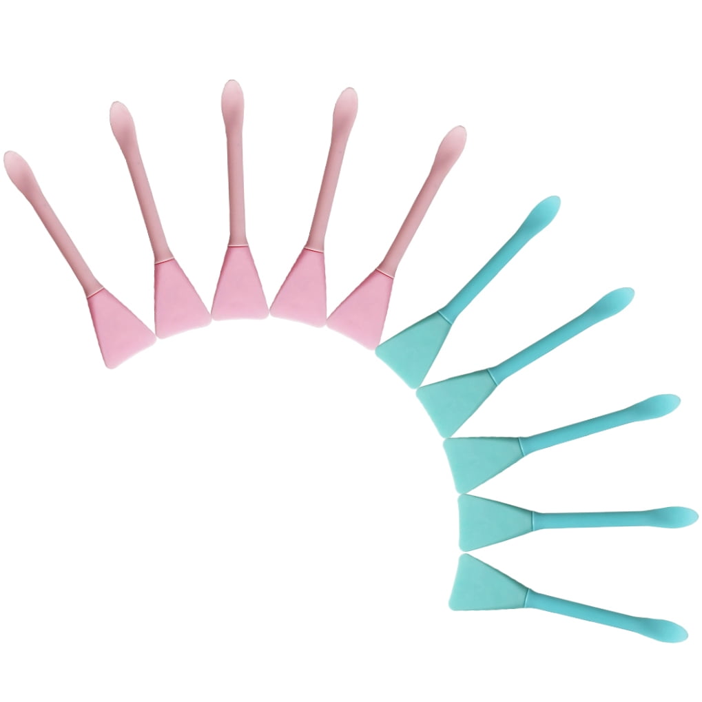 10Pcs Multifunctional Silicone Mask Brush for Smooth Application of Mud and Moisturizers - Image 3