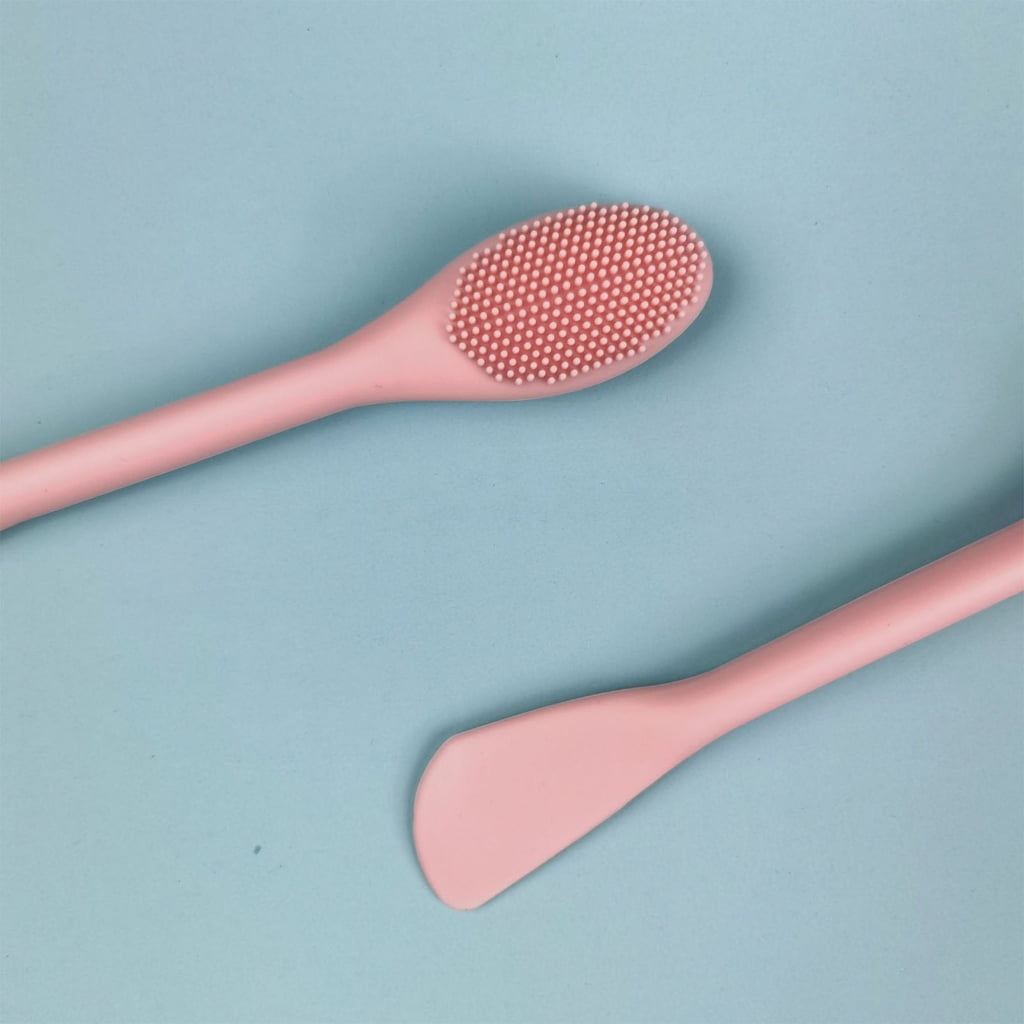 Silicone Face Mask Applicator Brush For Smooth Skincare Routine - Image 3