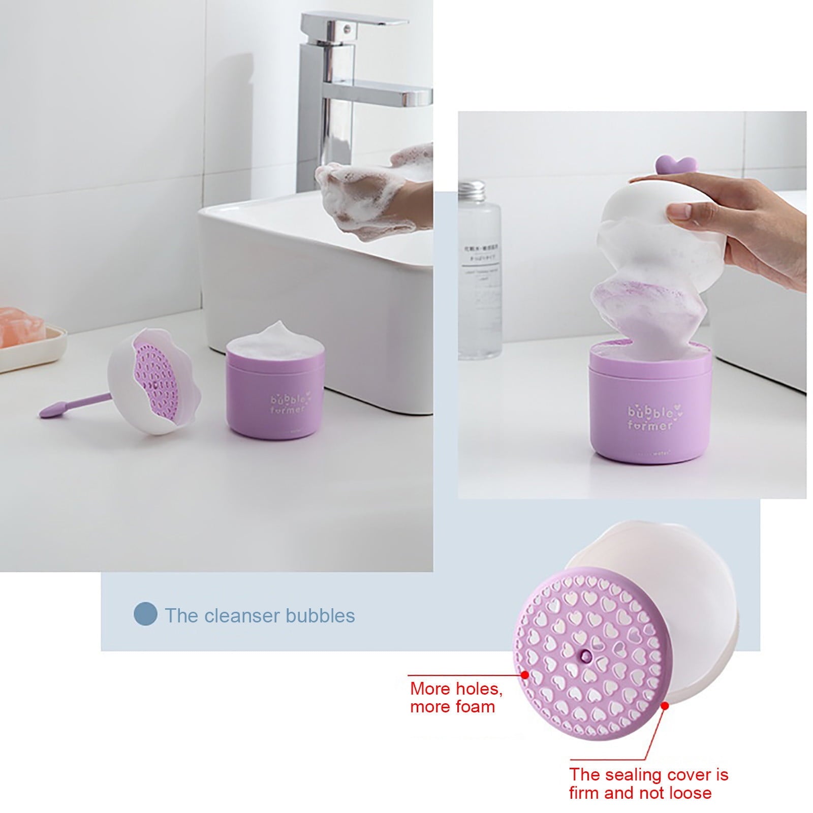 Beauty Tools Face Wash Foam Maker Facial Foam Cup for Whipping Creamy Cleansing Foam Skin Care Tool for Home and Travel - Image 5
