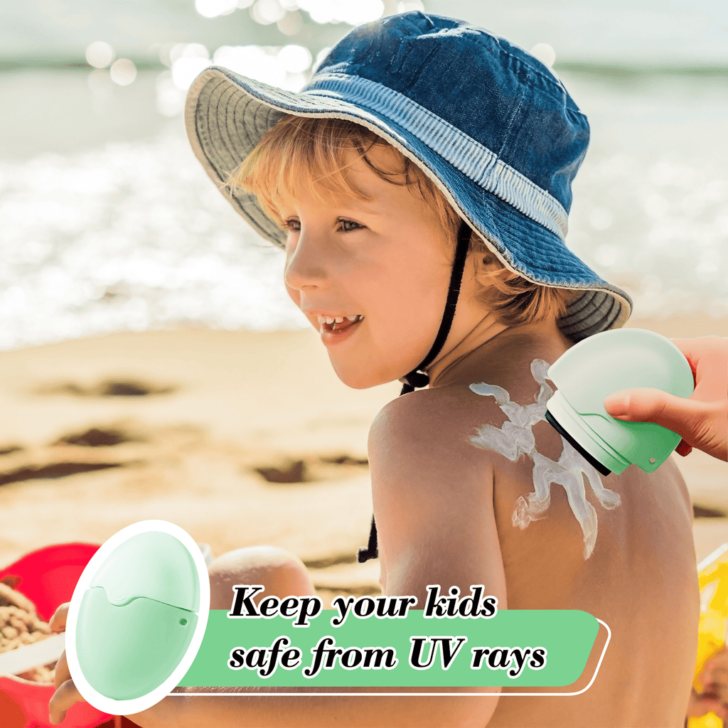 Roll on Sponge , Suncream & Lotion, Sun Screen Applicator for Kids, Adults & Families, Perfect Size for Travel - Image 2