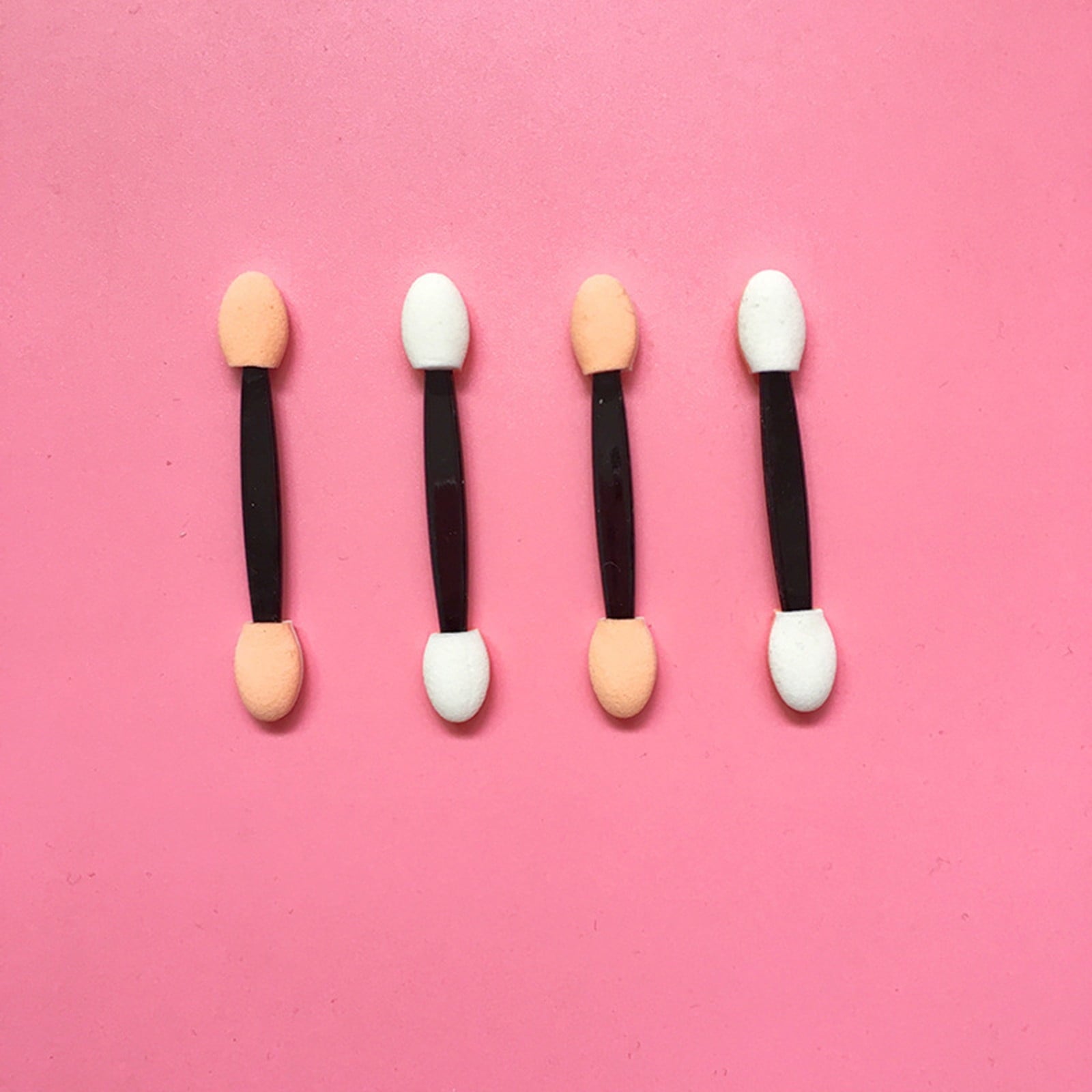 Makeup , Disposable Sides Eye Shadow Sponge Applicators Length Eyeshadow es Makeup Applicator 120 Pieces - Image 5
