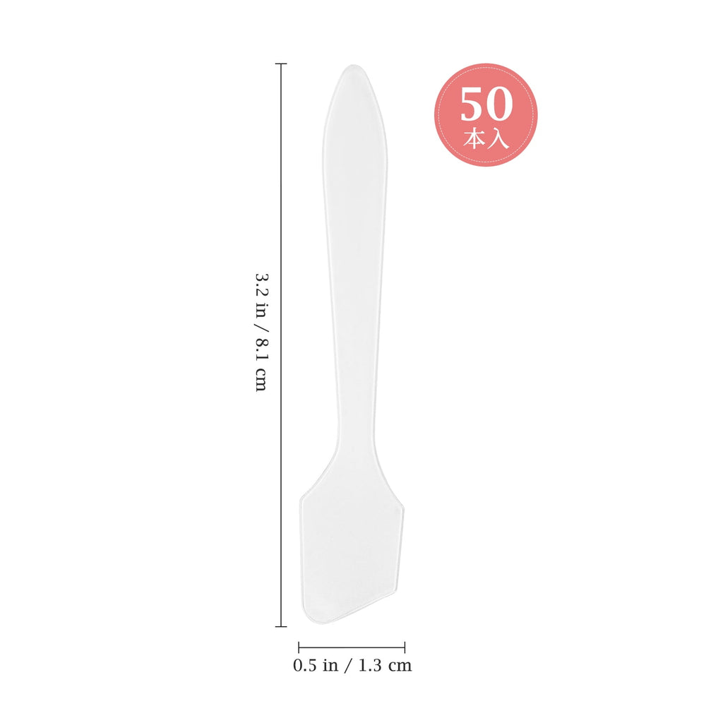 50pcs Face Cream Applicator Mask Applying Sticks Skin Care Cream Spoons Makeup Tools - Image 2