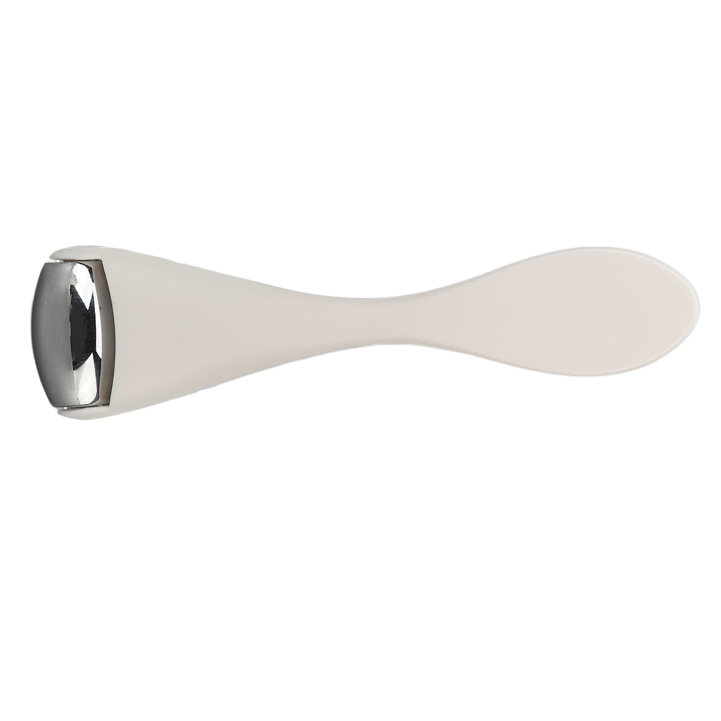 YAHHU Facial Metal Roller Stainless Steel White Mini Eye Metal Ice Roller for Eye Puffiness Tighten Skin (4.33 inches / 11 cm) - Image 3