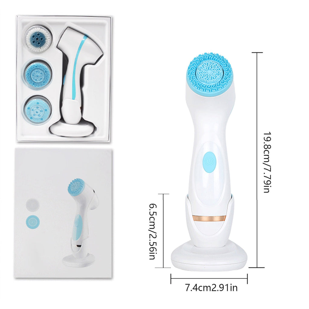 Beauty Instrument Facial Cleanser Household Brush Silicone Cleaning Tool for Routine - Image 3