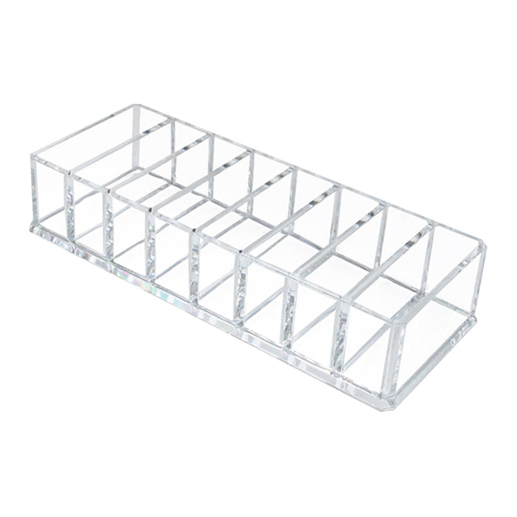 Compact Make Up Organizer Made of Acrylic, Display Case for Skincare Cosmetics, Make Up Organizer with 8 Cube Compart... - Image 2