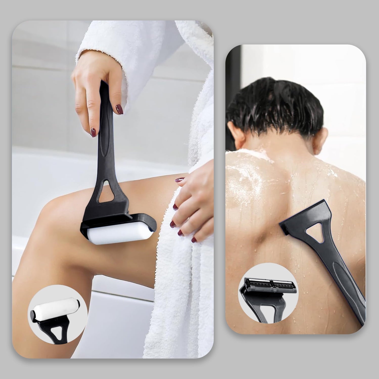 Lotion Applicator with Extendable Handle for Sunscreen & Self Tanner. Easy-Grip, Foldable & Portable for Hard-to-Reac... - Image 6