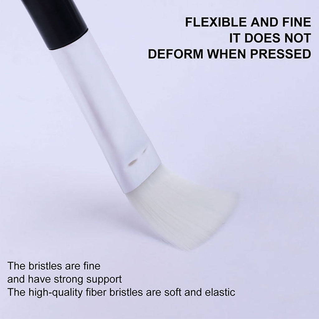 Pack of 4 Facials Mask Applicators Brushes Hygienic Synthetic Fiber Bristles for Precise Skincare Hygienic Application - Image 4
