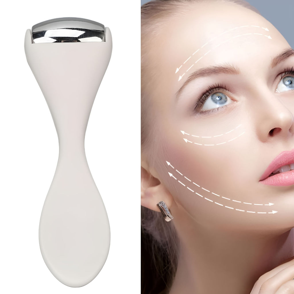 XIRQI Stainless Steel Face Roller, Mini Face and Eye Roller, Metal Face Roller for Puffy Eyes and Dark Circles, Wrinkles and Tighten Skin - Image 6