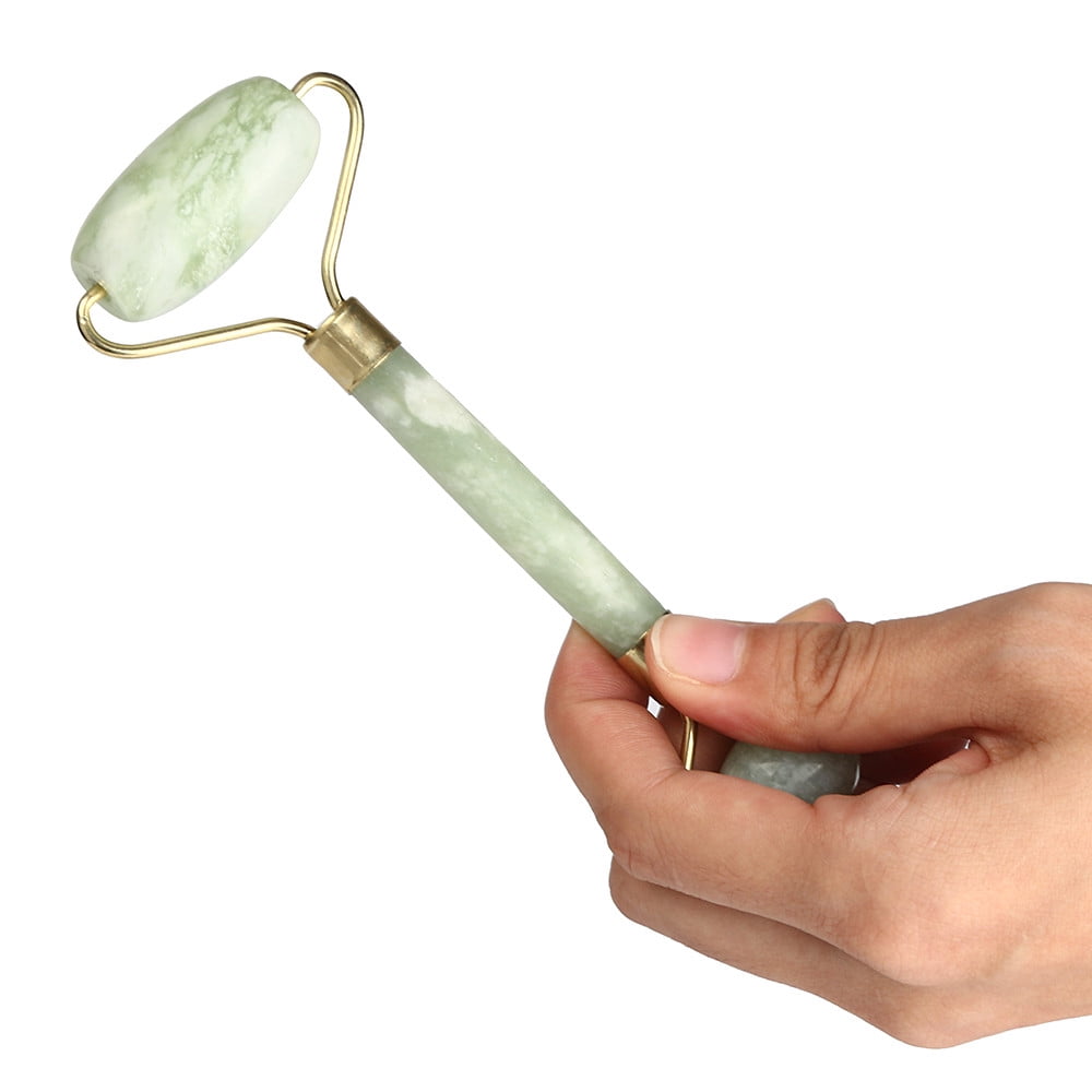Kiplyki Facial Massage Jade Roller Face Body Head Neck Nature Beauty Device - Image 4