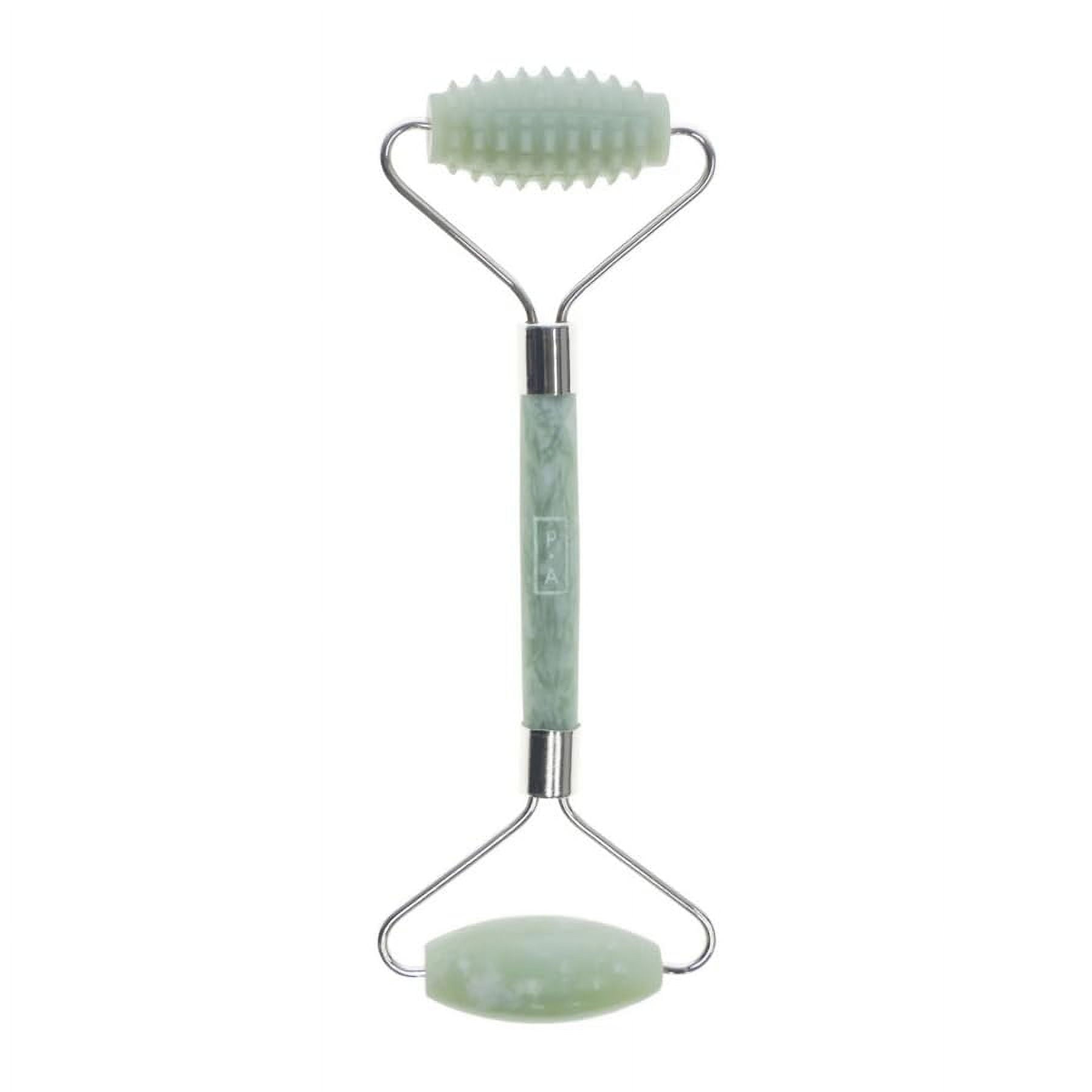 Jade Face Roller with Dual-Action Design, Green For All Skin Types