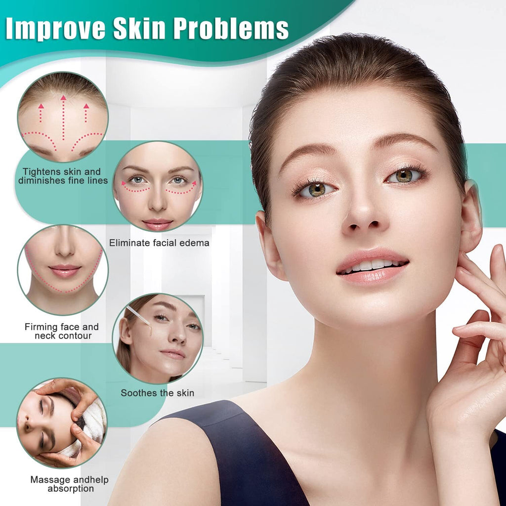 Face Device Roller, USB Mini microcurrent face Lift Skin Tightening Rejuvenation Spa for Facial Wrinkle Remover Toning Best Gift - Image 4