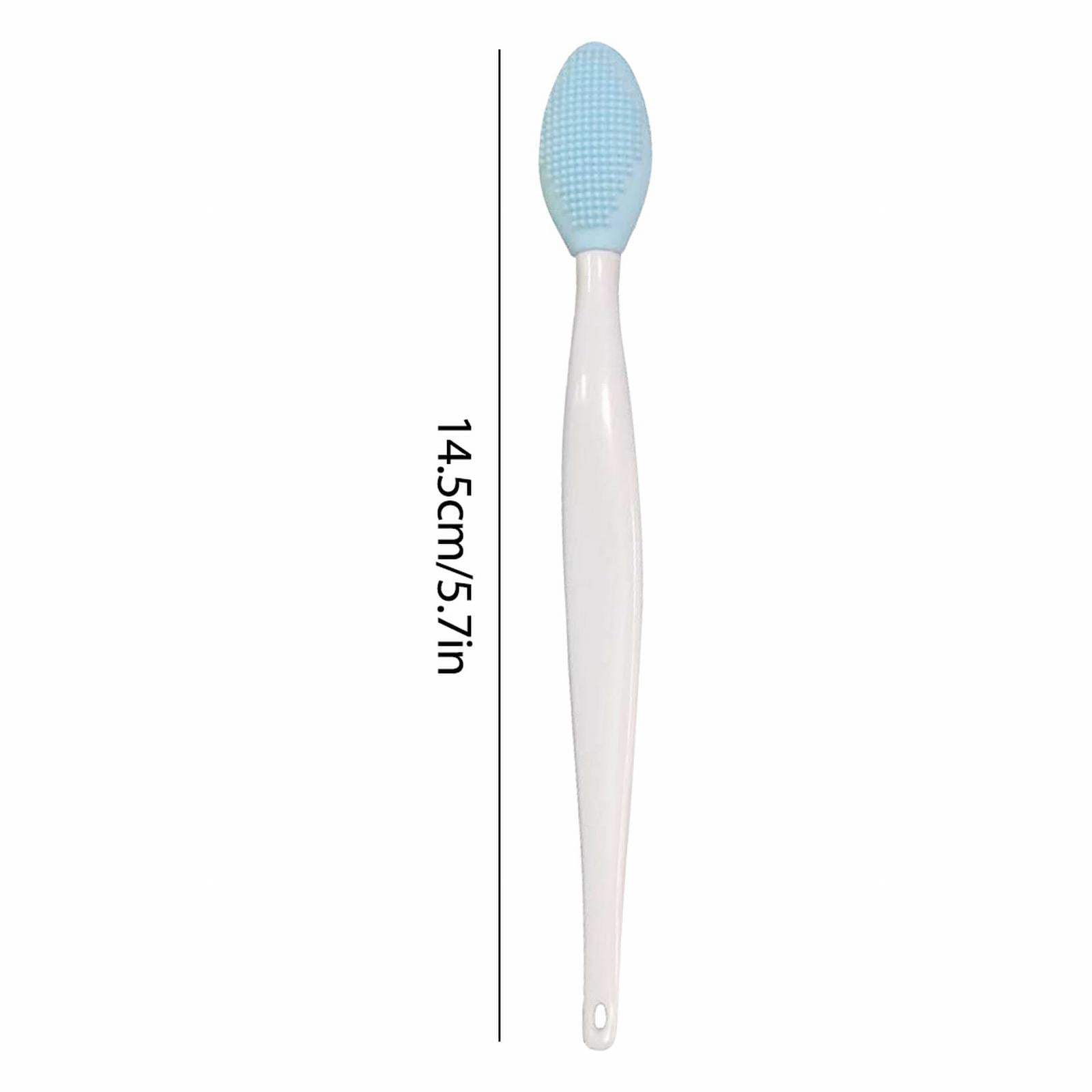 Double Silicone Nose Lip Brush for Deep Pore Cleansing and Gentle Facial Massage Tool - Image 3