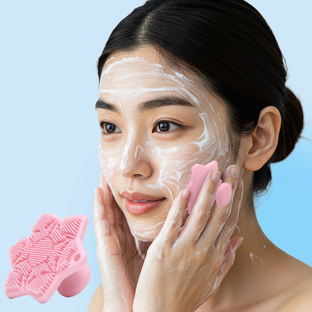Beauty Tools Facial Exfoliator Deep Pore Cleansing Face Scrubber Gentle Exfoliation For All Skin Types Sudsing Action... - Image 2