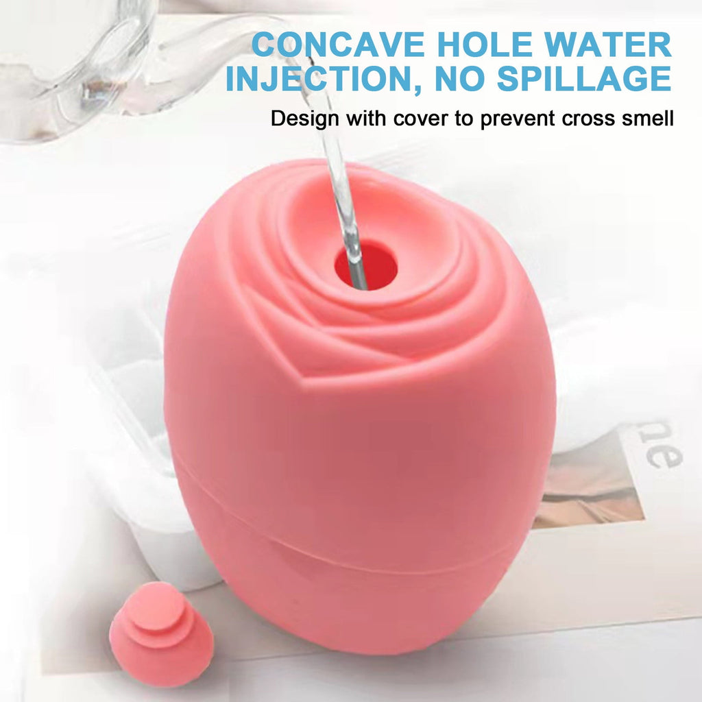 Kokovifyves Beauty Tools Ice Roller for Face and Eye Facial Ice Roller for Skin Care Silicone Facial Ice To Fine Lines Bright Skin Enhance N - Image 3