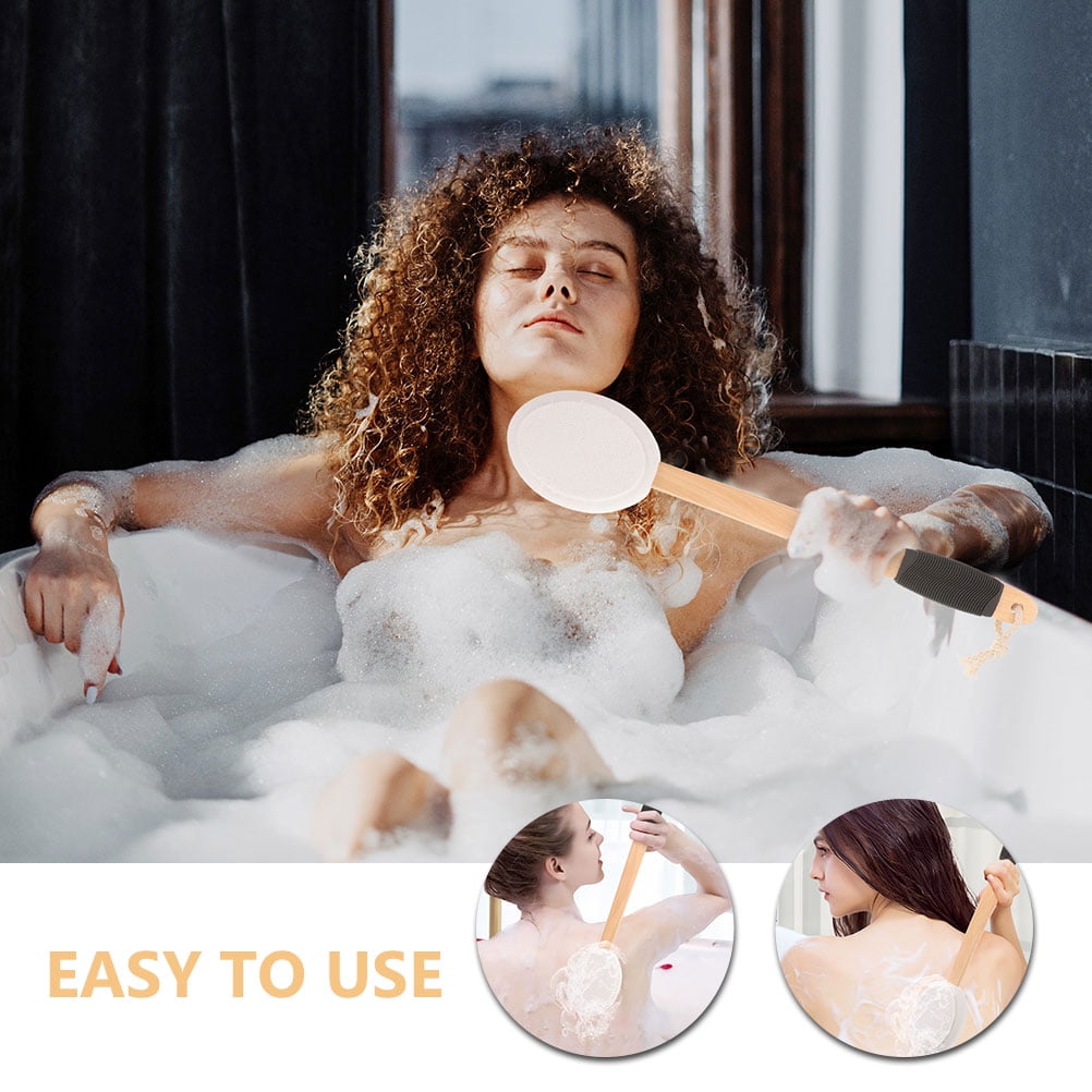 MUSEYA 1 Set Anti Slip Back Brush Applicator For Moisturizer Application For Adults Assorted Color - Image 6