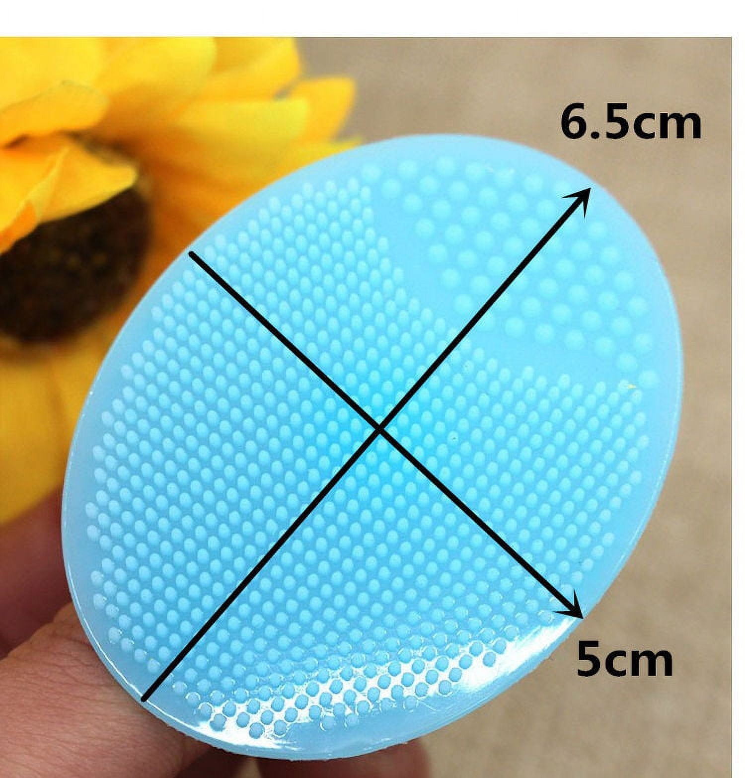 Face Scrubber Soft Silicone Facial Cleansing Brush Pore Blackhead Removing Exfoliating Scrub for All Kinds of Skin De... - Image 3