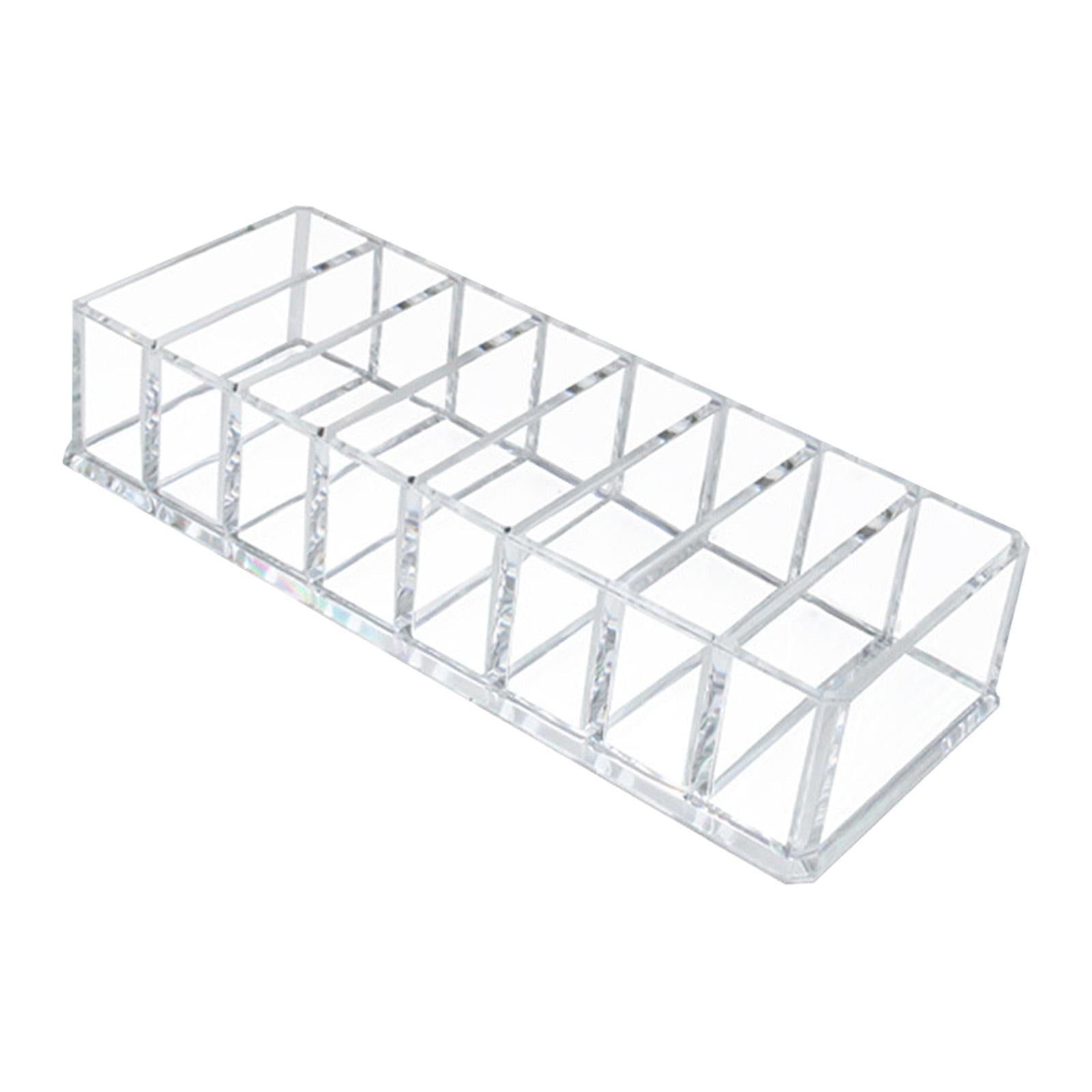Compact Make Up Organizer Made of Acrylic, Display Case for Skincare Cosmetics, Make Up Organizer with 8 Cube Compart... - Image 4