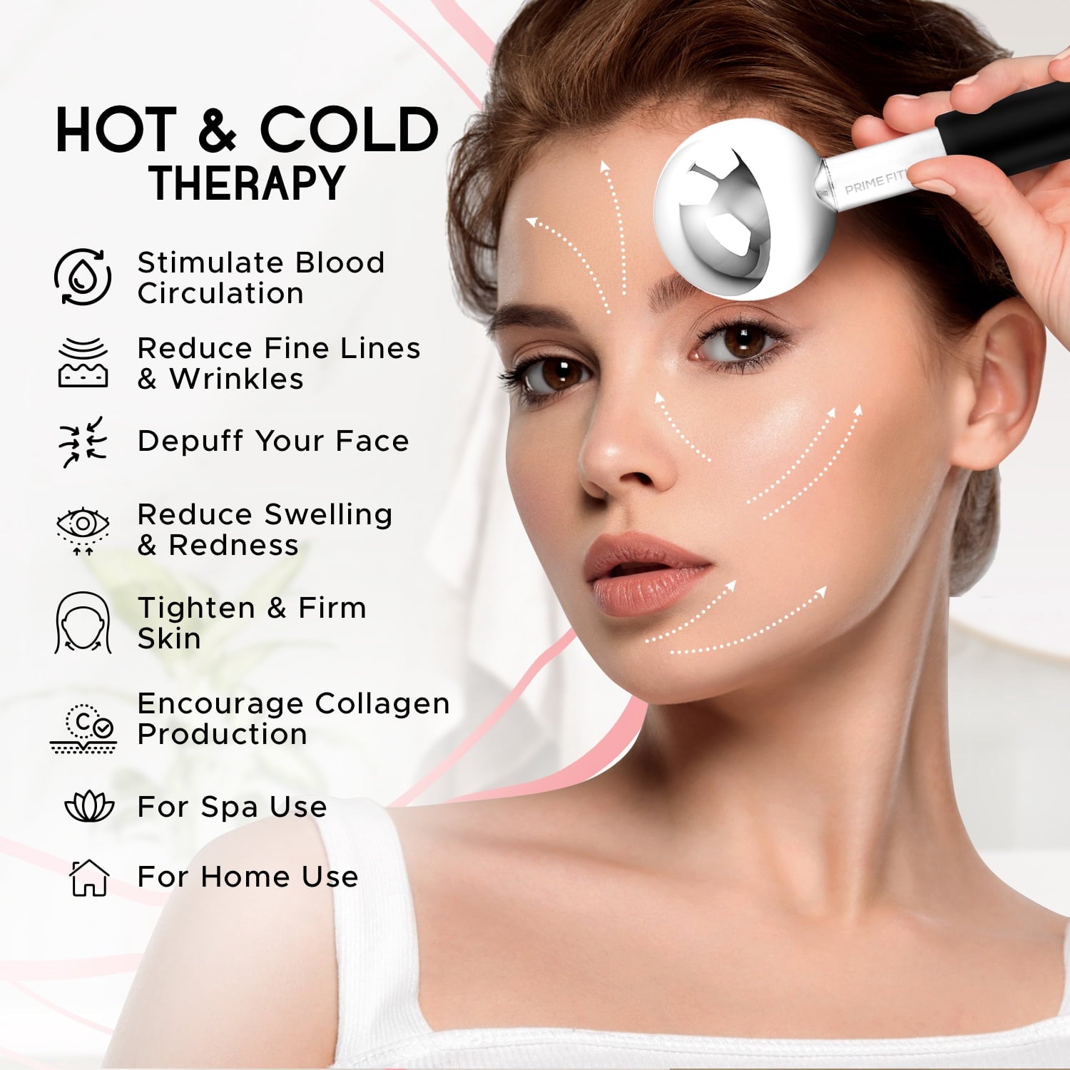Ice Globes for Facials | Unbreakable Steel Cooling Roller | Cryo Sticks for Face | Massager for Face Neck & Eyes | Sk... - Image 4