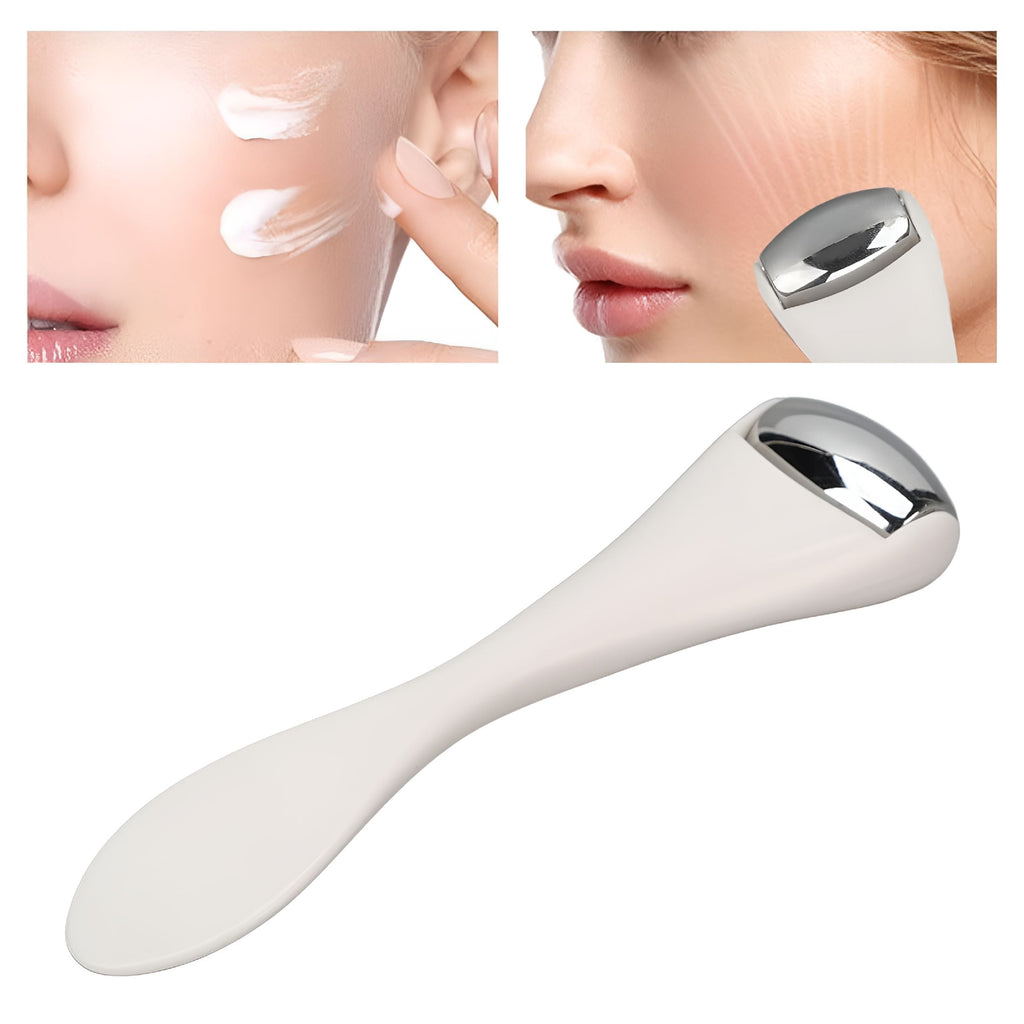 XIRQI Stainless Steel Face Roller, Mini Face and Eye Roller, Metal Face Roller for Puffy Eyes and Dark Circles, Wrinkles and Tighten Skin - Image 5