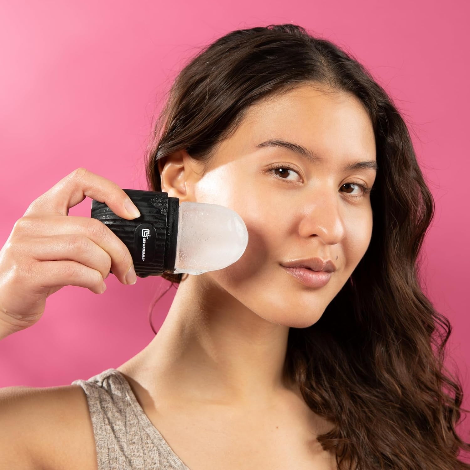 Ice Roller for Face & Under-Eyes, Silicone Face Ice Roller Mold & Facial Massager, 1 Ct - Image 4