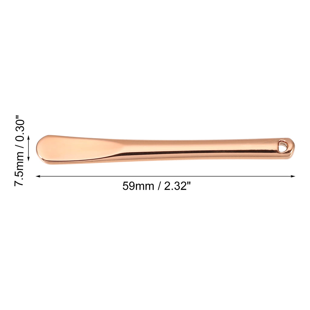 4pcs Makeup Spatula Mini Spoon for Facial Cosmetic 2.32" x 0.30" - Image 4