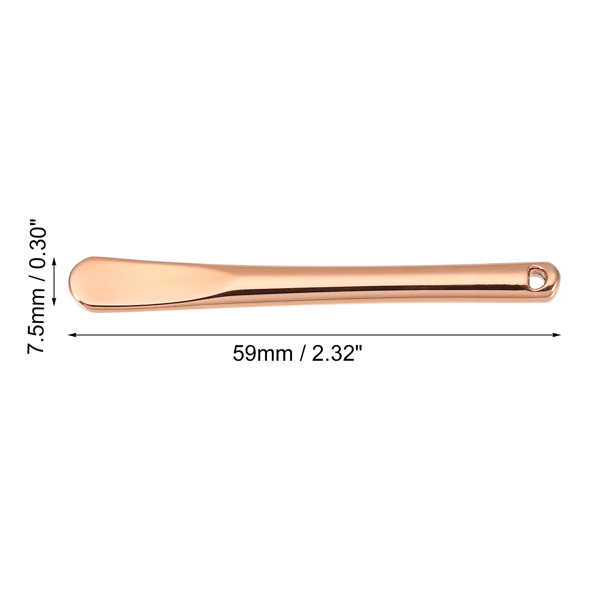 4pcs Makeup Spatula Mini Spoon for Facial Cosmetic 2.32" x 0.30" - Image 4