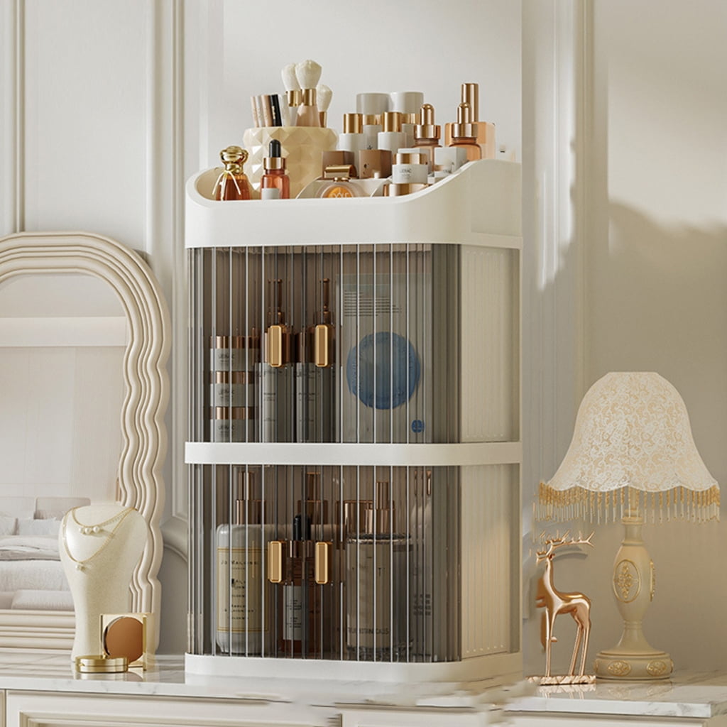 Space Saving Cosmetic Storage System 3 Level Drawers Makeup Organizers For Jewelry Skincare Products Organization - Image 6