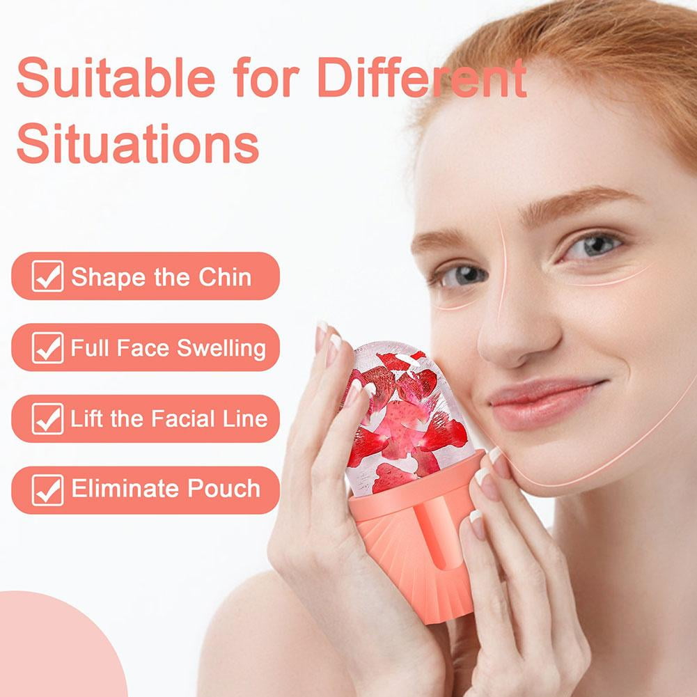 Silicone Ice Cube Massager Face Ice Roller Mold Mould Facial Beauty Whitening W3 Z4Y6 - Image 4